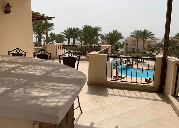 With Roof At Laguna Bay- Ain Sokhna - شالية غرفتين مكيف بالكامل بالرووف قرية لاجونا باي - العين السخنة
