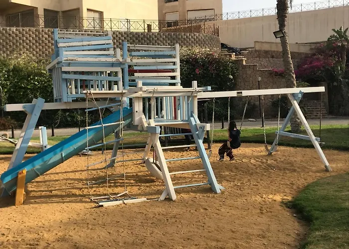 Апартаменты With Roof At Laguna Bay- Ain Sokhna - شالية غرفتين مكيف بالكامل بالرووف قرية لاجونا باي - العين السخنة *
