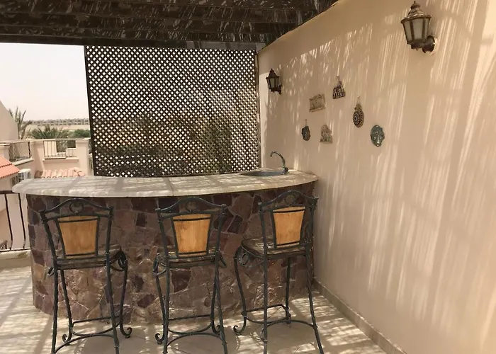 With Roof At Laguna Bay- Ain Sokhna - شالية غرفتين مكيف بالكامل بالرووف قرية لاجونا باي - العين السخنة * Айн-Сохна